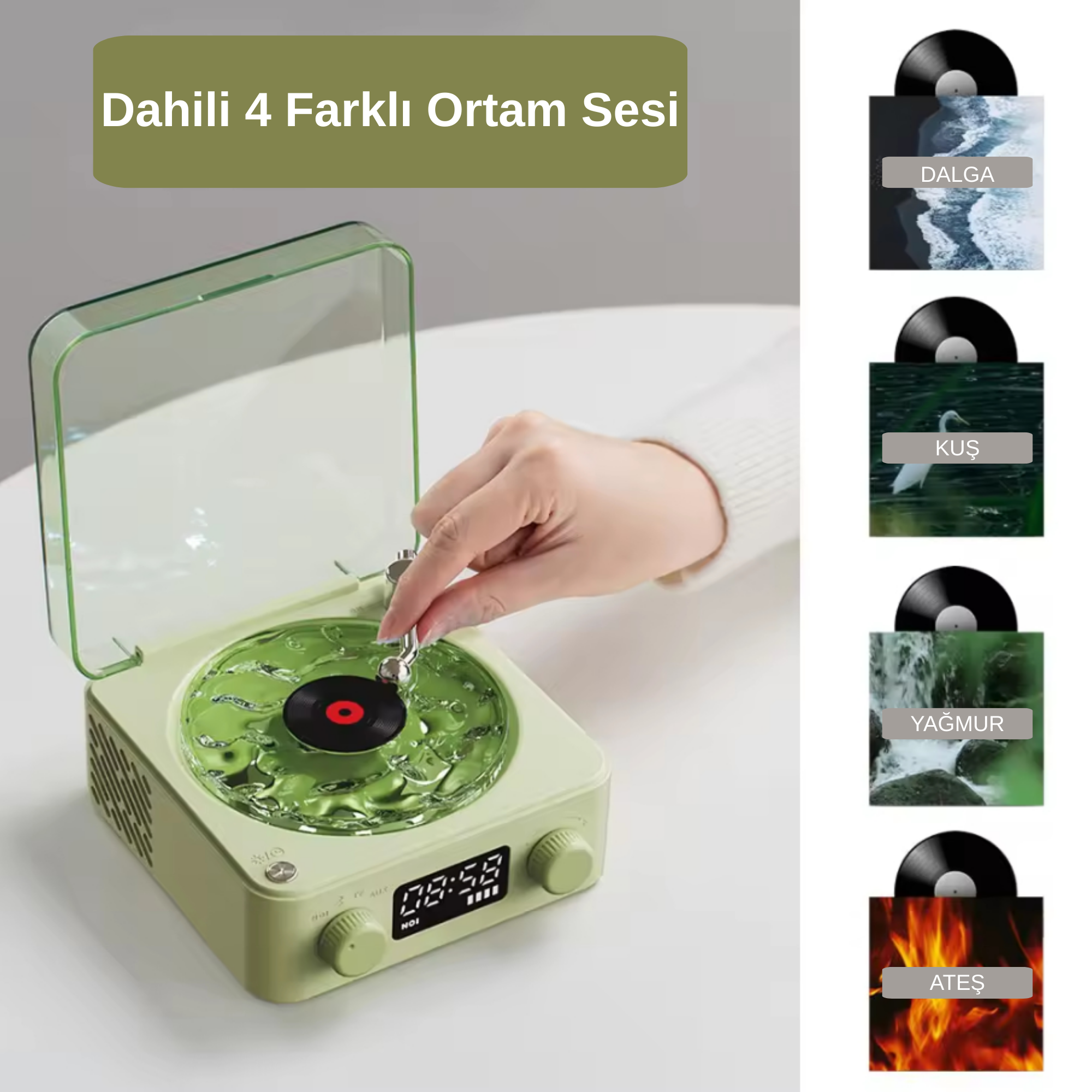 Deniz Dalgası Bluetooth Hoparlör