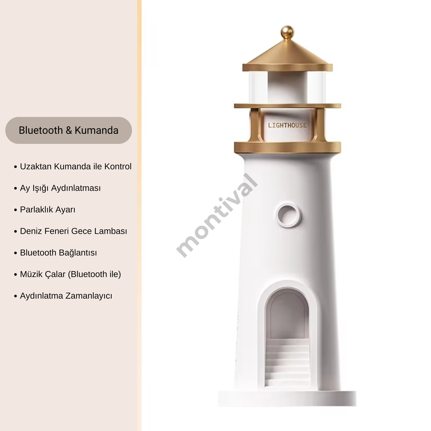 Deniz Feneri Gece Lambası