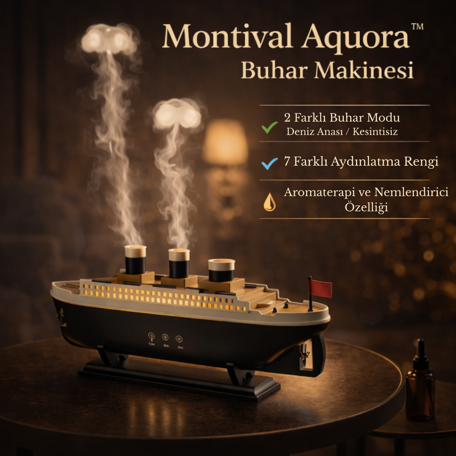 Montival Aquora™ Buhar Makinesi