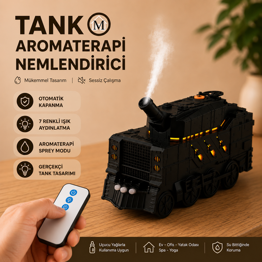 Retro Tank Aromaterapi Nemlendirici